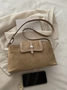 2026 New Lightweight Printed Shoulder Bag, Multi-Layer Large Capacity Phone Pouch - Khaki - View 3