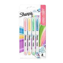 Bút dạ và bút highlight Sharpie S-Note, bút vẽ đa năng với tông màu nhẹ nhàng, đầu vát, lý tưởng cho việc vẽ và ghi chú - Bộ 4/12/20 chiếc - Nhiều màu - Xem 12