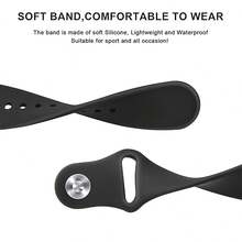 1PC Silicone Strap Compatible With Mi Band 8 9 10 Straps Sport Watchband Fashion Bracelet Replacement Compatible With Mi Band10 9 8 Wristband Accessory - Mi Band 10/9/8 - View 6