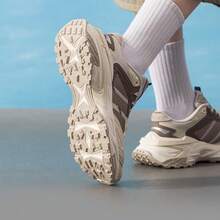 Giày adidas XLG STORM EDGE cổ điển, thoải mái, kiểu dáng "Dad Shoes", unisex, màu be/nâu. - nâu và trắng - Xem 2