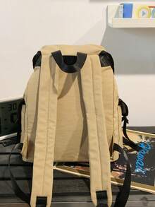 New Minimalist Unisex Casual Backpack, Large Capacity, Retro Japanese Harajuku Style Multi-Function Bag - Multicolor - View 10