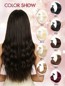 12-22 Inch Nano Ring Hair Extensions, Real Human Hair, Natural Black Color, Nano Bead Straight Hair Extensions, Invisible Nano Hair Extensions For Women, Suitable For Daily Wear, Party, Wedding, Easy To Install And Wear - Multicolor - View 8