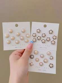 30 件女士隐形纽扣，衬衫胸前隐藏扣，无缝隐形纽扣，连衣裙固定夹（无卡纸），连衣裙配饰，衣服包饰别针，学校办公室配饰，衬衫夹克首饰，圣诞节万圣节衣服别针，有趣可爱的教师礼物，服装配饰包饰 - 米色 - 查看 7