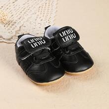 0-1岁男女宝宝鞋，防滑橡胶底休闲运动鞋，新款宝宝鞋 - 黑色 - 查看 8