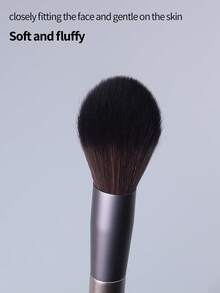 12pcs Professional Makeup Brush Set, Soft Fiber Blush Brush, Powder Brush, Eye Shadow Brush, Concealer Brush, Portable Travel Makeup Tools - Light Grey - View 5