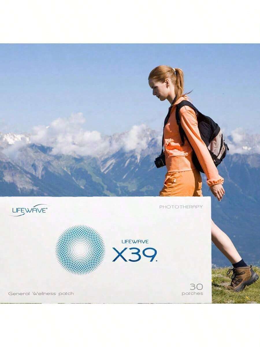 1-5pcs LifeWave X39 Patches - Supports Improvements Of Strength And Stamina,Body Care - Supports Improved Exercise Performance - No Or Stimulants - Innovative Patch Technology For Enhanced Wellness -30 Pieces Per Piece ,Keep Your Body Healthy And Rejuvenate You,Can Be Used Both Morning And Evening,Halloween Gift.