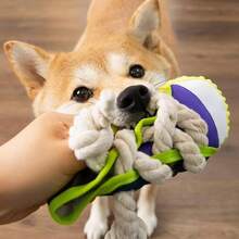 Dog Toy For Chewing, Self-Entertainment, Boredom Relief, Durable And Sound-Making Slipper For Teddy Puppies To Expend Energy, Pet Supplies - Yellow - View 8