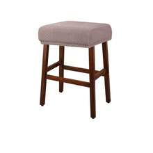 Durable Elastic Square Stool Cover Washable Anti-Slip Jacquard Slipcover Anti-Dirt Rectangle Bar Stool Cover - Multicolor - View 13