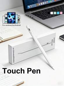 1pc Highly Precise & Sensitive Wireless Capacitive Stylus Pen, Compatible With IPhone/, Series, For Gaming, Writing, Drawing - Multicolor - View 1