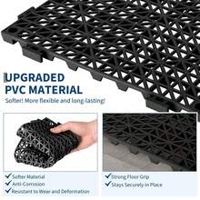 Interlocking Floor Mats - Black - View 3