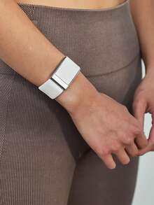 4.0 Ultra Soft & Fine Knit Luxury Wristband Accessory, Suitable For 4.0 Series, Comfortable & Durable, Fashionable & Versatile - White - View 4