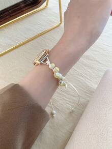 Fashionable Design Women's Quartz Watch Exquisite And Compact Suitable For Daily Matching Birthday/Graduation Gifts Leisure Party Banquets - Gold - View 7