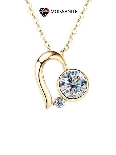 LOVESSOM A Simple, Classic, And Stylish Three-Row 925 Sterling Silver Heart-Shaped Moissanite Pendant For Men And Women, Symbolizing Unwavering Love And Companionship. Suitable For Weddings, Everyday Wear, Banquets, Parties, Vacations, Dates, Christmas, Thanksgiving, Halloween, Valentine's Day, Mother's Day, Father's Day, Easter, Birthdays, Anniversaries, And More. Comes With A Gift Box.