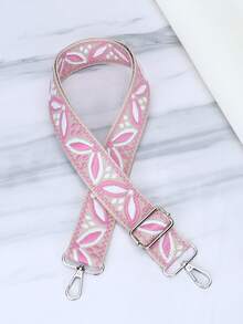 波西米亚风叶子刺绣包带，可调节肩带 - 彩色 - 查看 4