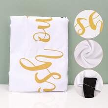 MyAoKuE-Up 1Pc Eyelash Pattern Apron, Hand-Sewn Artificial Eyelashes Professional Apron, Eyelash And Nails Beautification Apron, Anti-Stain Kitchen Apron, Eyelash Extension Tools - Multicolor - View 4