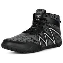 Wrestling Shoes Mens Boxing Shoe Fitness Sneakers Zero Drop Sole - Dark Grey - View 13