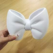 Bow Toothbrush Holder, Bathroom Vanity Toothbrush & Toothpaste Organizer Stand - A - View 9