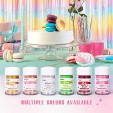 Edible Glimmer Powder,Edible Glitter For Drinks Desserts,Wine, Beverages, Candy,Cakes, Strawberries, Cookies, Fondant, Home Bakery Restaurant Vegan - View 2
