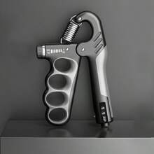 1 pieza Entrenador de fuerza de agarre mecánico, entrenamiento preciso para fortalecer la fuerza de la mano. Resistencia ajustable de 5-100kg, cubre rehabilitación hasta desarrollo muscular profesional. Contador mecánico que registra automáticamente las repeticiones. Ranura de agarre ergonómica de 4 dedos que se ajusta a la forma de la mano para una fuerza uniforme. Equipo eficiente para mejorar la fuerza de agarre, brazo y muñeca. - Multicolor - Ver 12