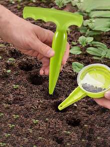 2pcs Adjustable Garden Seed Dispenser Set, 5-Gear Manual Seed Planter Suitable For Flowers And Vegetables, Seeder, Handheld Gardening Planting Tool, Seed Sowing, Battery-Free - Multiple Styles - View 10