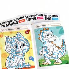 Sách bài tập mê cung sáng tạo (1 cuốn), được thiết kế để cải thiện khả năng tư duy và sự tập trung của học sinh thông qua các trò chơi giải đố, phát triển trí tuệ. - Nhiều màu - Xem 4