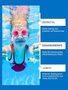 JUE FISH 绝宇防雾喷雾，适用于眼镜、护目镜、时尚眼镜、泳镜，清洁防雾喷雾 - 液體 - 查看 6