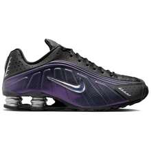 Shox R4 'Black Metallic Silver Purple Dynasty' Multi-Color Anthracite Sneakers Men IO4546-002 - Multicolor - View 2