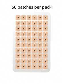 600pcs Magnetic Ear Acupressure Beads, Portable One-Time-Use Ear Massage Stickers - Multicolor - View 13