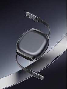 OIITH 240W(MAX) USB-C 快充线，磁吸式伸缩 USB-C 充电线，磁吸设计可自由伸缩双 C 型线缆，可伸缩 Lightning 充电线，多功能 USB-C 数据线，兼容 17/16/15/13 Pro Max Pro，兼容三星手机、平板电脑，支持 PD 快充。 - 彩色 - 查看 13