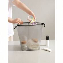 1PC Swimming Bag, Women's Dry Wet Separation Portable Swimsuit Storage Bag, Special Waterproof Bag, Large Capacity Men's Beach Wash Bag, Suitable For Swimming, Bathing And Travel Purse Wallet For Outdoor Sport Summer Vacation Holiday Pool Sport Bag For Sports For Fitness For Exercise Travel Bag For Vacation For Women For Men Travel Essential Durable Beach Bag For Beach - 灰色 - 查看 2