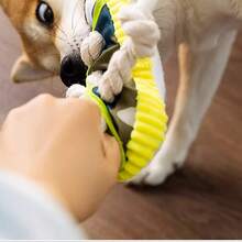 Dog Toy For Chewing, Self-Entertainment, Boredom Relief, Durable And Sound-Making Slipper For Teddy Puppies To Expend Energy, Pet Supplies - Yellow - View 2