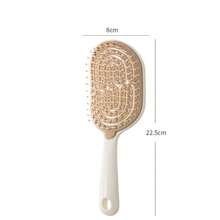 Women's Fluffy High Crown Hairstyle Comb, Detachable Self-Cleaning Hollow Comb, Home Scalp Massage Hair Brush - Multicolor - View 3