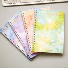 A5 Spiral Notebook 40 Sheets, Lined Pages, Office Supplies Writing Journal, Student Learning Notebook, Hardcover Notebook With Foil Cover - A5 - View 3