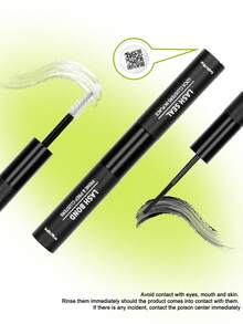 1支睫毛粘合剂，5毫升粘合剂和5毫升密封剂，带刷子，强力睫毛胶，二合一睫毛粘合剂和密封剂，防水持久，全天佩戴，二合一睫毛粘合剂和密封剂，适用于DIY睫毛嫁接，睫毛胶，睫毛胶 - 黑色 - 查看 3