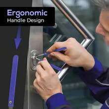 Kit de herramientas de cerrajería multifuncional: púas de cerradura, reparación de candado, extracción de llaves rotas y juego de abridor de cerradura de puerta/combinación 1MW9 - 13 piezas - Ver 7