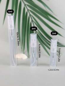 1ml/3ml/5ml Disposable Plastic Spray Perfume Sample Bottles, Portable Travel Set - Multicolor - View 8