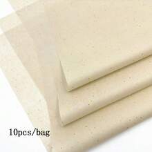 蓝色亮片薄纸，卡其色金色闪光礼品包装纸 - 多色 - 查看 11