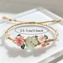 1pc Exquisite Adjustable Bracelet, Birthday Gift For Best Friend, All Season Holiday Gift - Multicolor - View 3