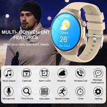 Men Smart Watch Wireless Dial Call Multi Sport Modes Call Reject SMS Message Reminder Sports Watch For IOS Android - Multicolor - View 5