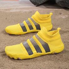 男女通用休闲鞋、健身鞋、泳鞋、沙滩鞋 - 黃色 - 查看 7