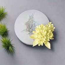 3D Osmanthus Silicone Mold, Suitable For Candle Making, Fragrance Candle Floral Design, Exquisite Petals And Leaves - Durable And Reusable, DIY Candle Cup Decor, Home Decor, Floral Candle Holder, Handmade Creative Mold, Candle Making Supplies, Elegant Candle Design, Reusable High-Quality Silicone Craft - White - View 6