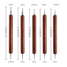 38pcs Ceramic Art Tools Set, Clay Sculpting Dotting Pen DIY - Pottery Tools 38-piece Set - View 3