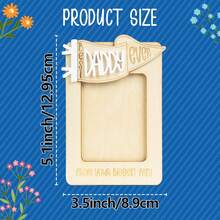 孩子们送给爸爸的父亲节礼物，“最佳爸爸”的象征，定制父亲节礼物，个性化爸爸礼物，送给爸爸的自制礼物 - 查看 3