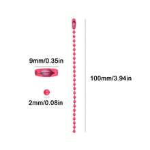 60/100个延长链、连接环、钥匙扣、汽车挂件、DIY珠宝制作连接器 - diy - 查看 10