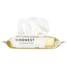 Hypoallergenic Flushable Wipes For Sensitive Skin Gilded Wings 42 Count - Förgyllda vingar - Visa 7