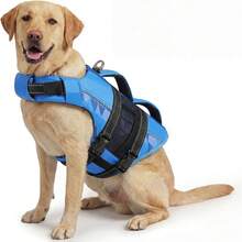 1pc Adjustable High Buoyancy Dog Life Jacket With Reflective Strips, Durable Pet Flotation Device For Swimming And Boating, Lightweight For Small/Medium/Large Dogs - Blue - View 16