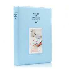 1pc Mini Photo Album With 64 Pockets For 3-Inch Instant Camera & Business Card, Compact And Cute Memory Book For Instant Cameras, Ideal Gift For Friends And Family - A - 查看 6