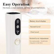 ENSSU 電動鑽石畫筆，無線鑽石藝術真空筆無需蠟，可充電鑽石畫工具，2段可調吸力模式鑽石藝術套件配件，鑽石DIY繪畫工具，美甲水鑽筆，送給鑽石藝術愛好者的禮物 - 1件 白色 - 查看 12