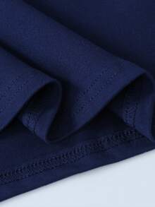 恐龙及“DINSAUR”爪子印花圆领短袖T恤+卡其裤夏季男童两件套 - 彩色 - 查看 11