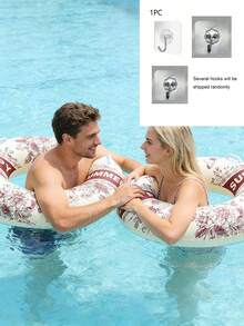 Large Adult Swimming Ring With Handles, Classic Inflatable Pool Swimming Ring Inner Tube, Inflatable Pool Float, Adult Summer Pool Party Beach Swimming Ring - Multiple Styles - View 9